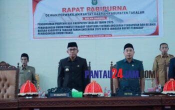 Pj. Bupati Takalar Berikan Jawaban Atas Pemandangan Umum Fraksi DPRD Terkait Ranperda Tentang APBD TA 2025